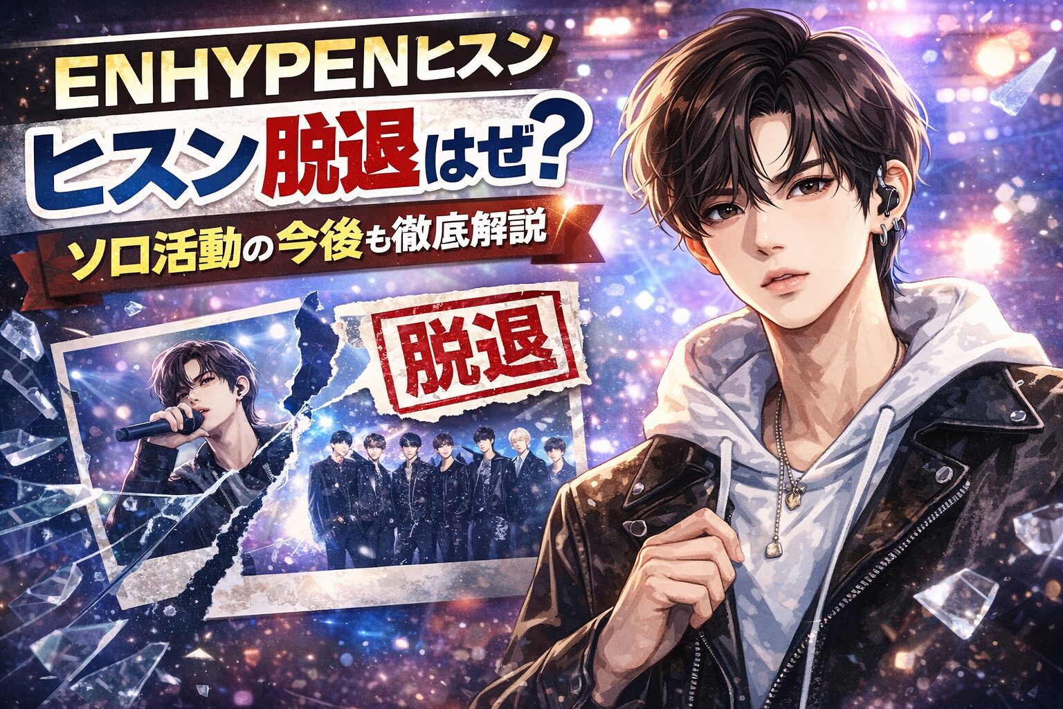 ENHYPENヒスン脱退はなぜ？ソロ活動の今後も徹底解説