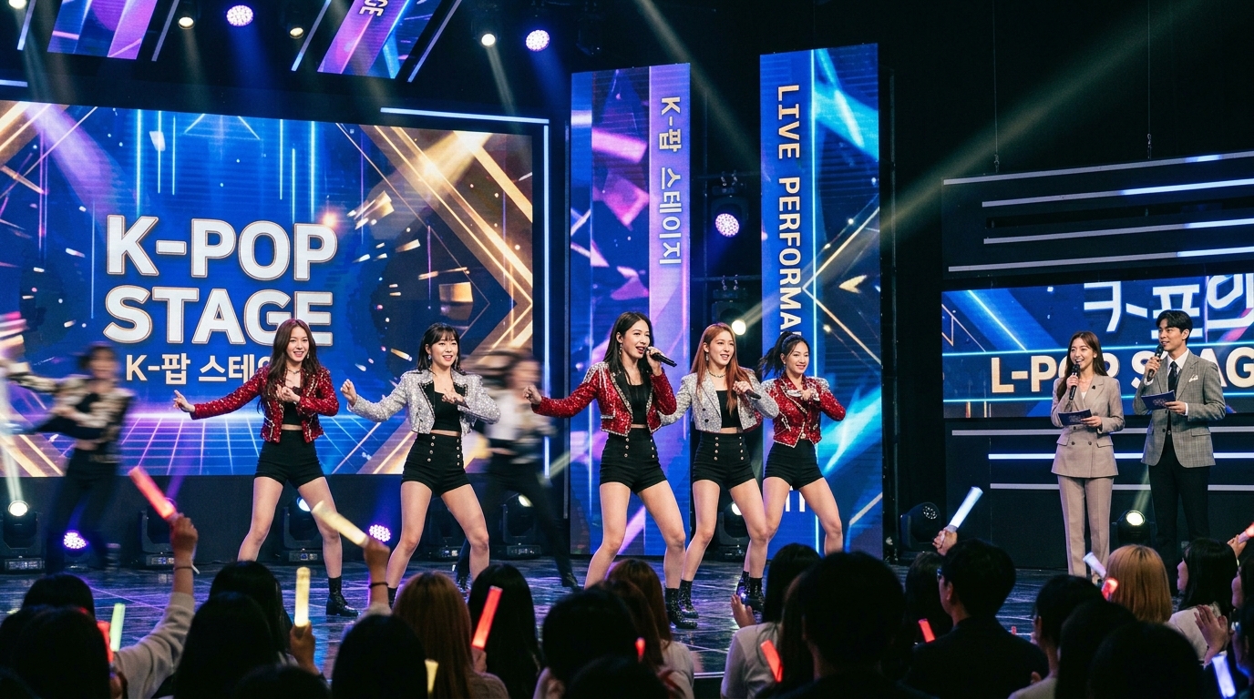 韓国音楽番組を日本で見る方法まとめ｜音楽中心・人気歌謡・ミュージックバンク・M Countdownの視聴ガイド