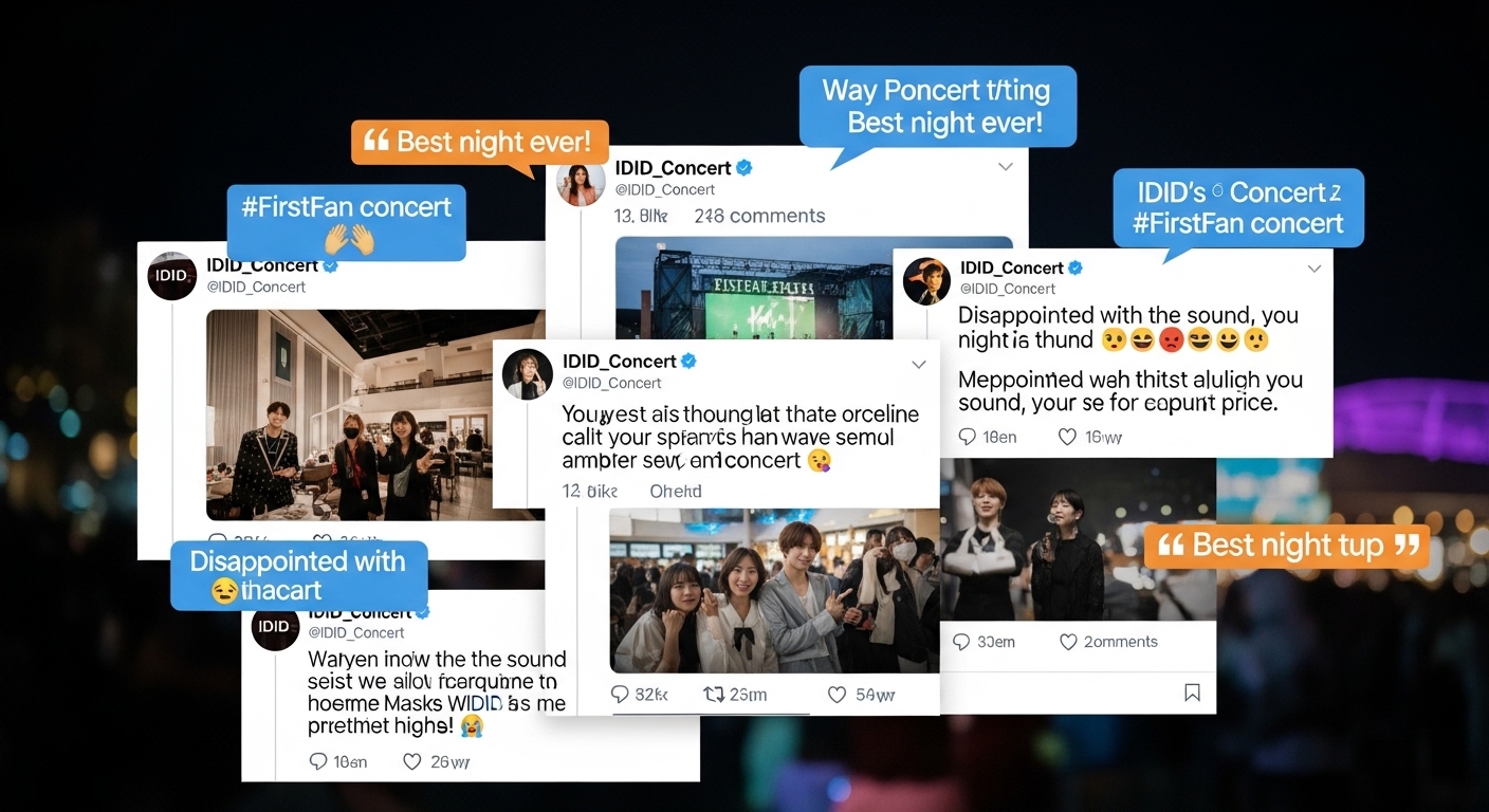 IDID初ファンコンの感想は？SNSのリアルな声と見どころを解説