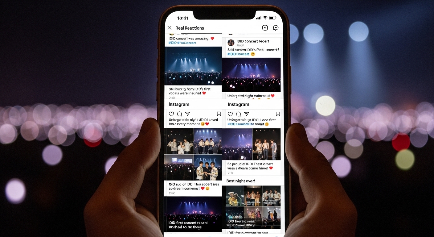 IDID初ファンコンの感想は？SNSのリアルな声と見どころを解説